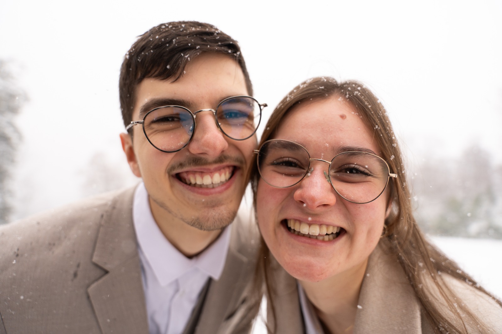 Complices dans le froid